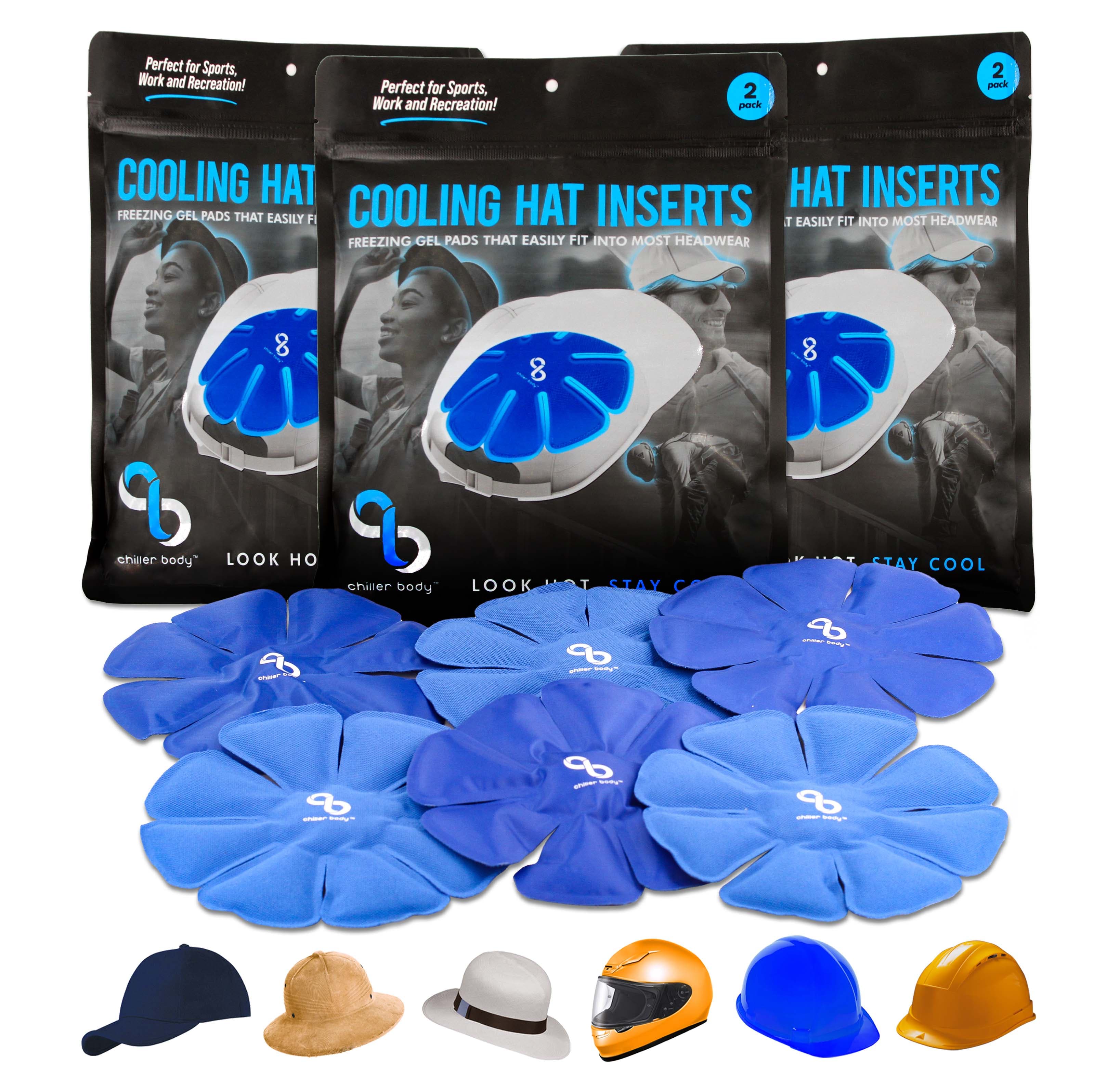 Chiller Body cooling hat inserts product packaging