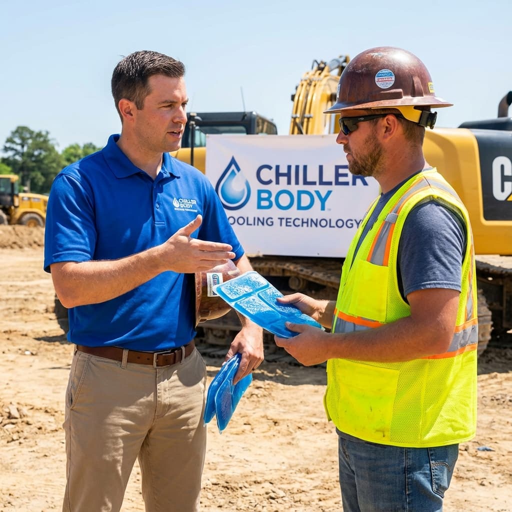 Chiller Body cooling insert demo